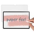 kwmobile Schutzfolie kompatibel mit Samsung Galaxy Tab S7 FE Papier Gefühl Folie Tablet Full Screen Paper Feel Cover Tablet Displayfolie Papiergefühl