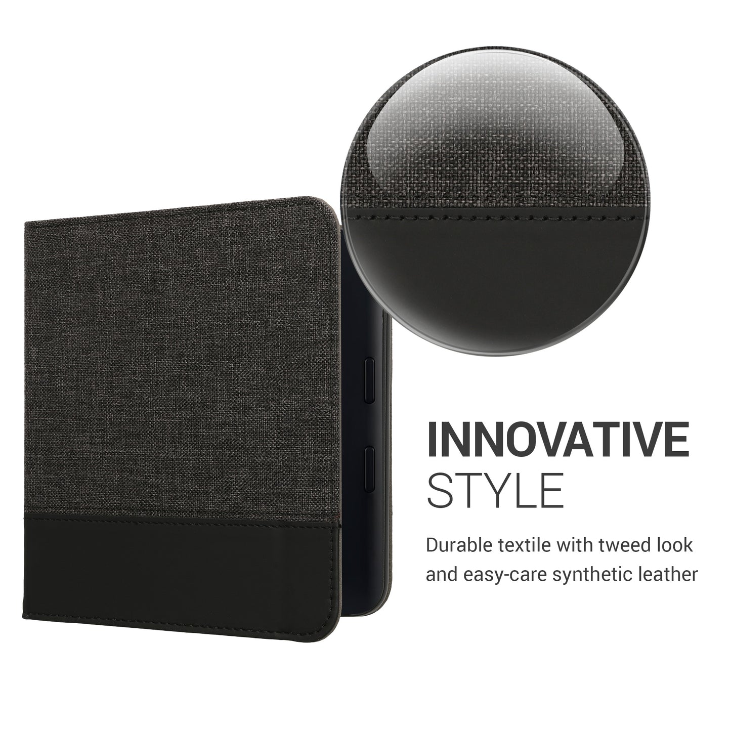 kwmobile Hülle kompatibel mit Kobo Kobo Libra Colour / Tolino Vision Color eReader Schutzhülle Cover Case