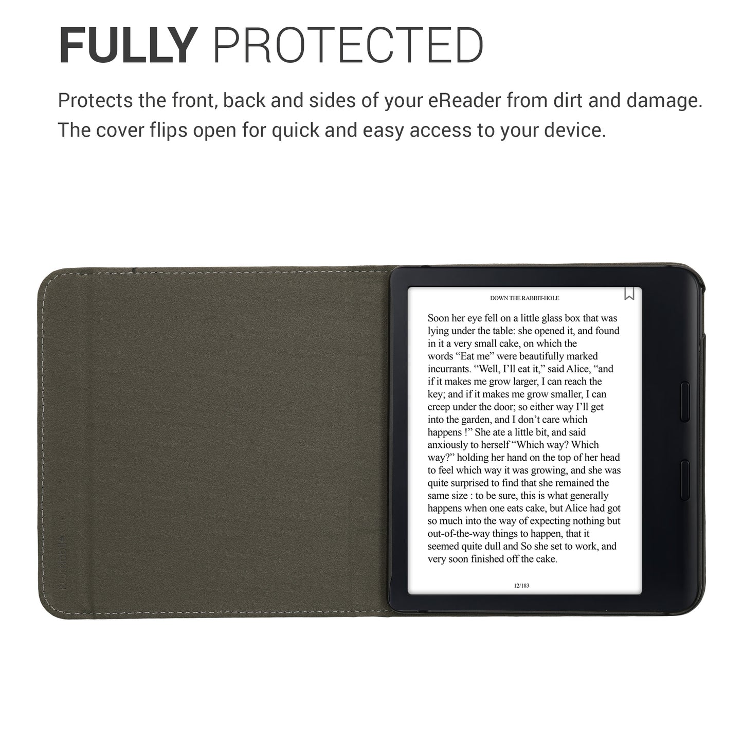 kwmobile Hülle kompatibel mit Kobo Kobo Libra Colour / Tolino Vision Color eReader Schutzhülle Cover Case