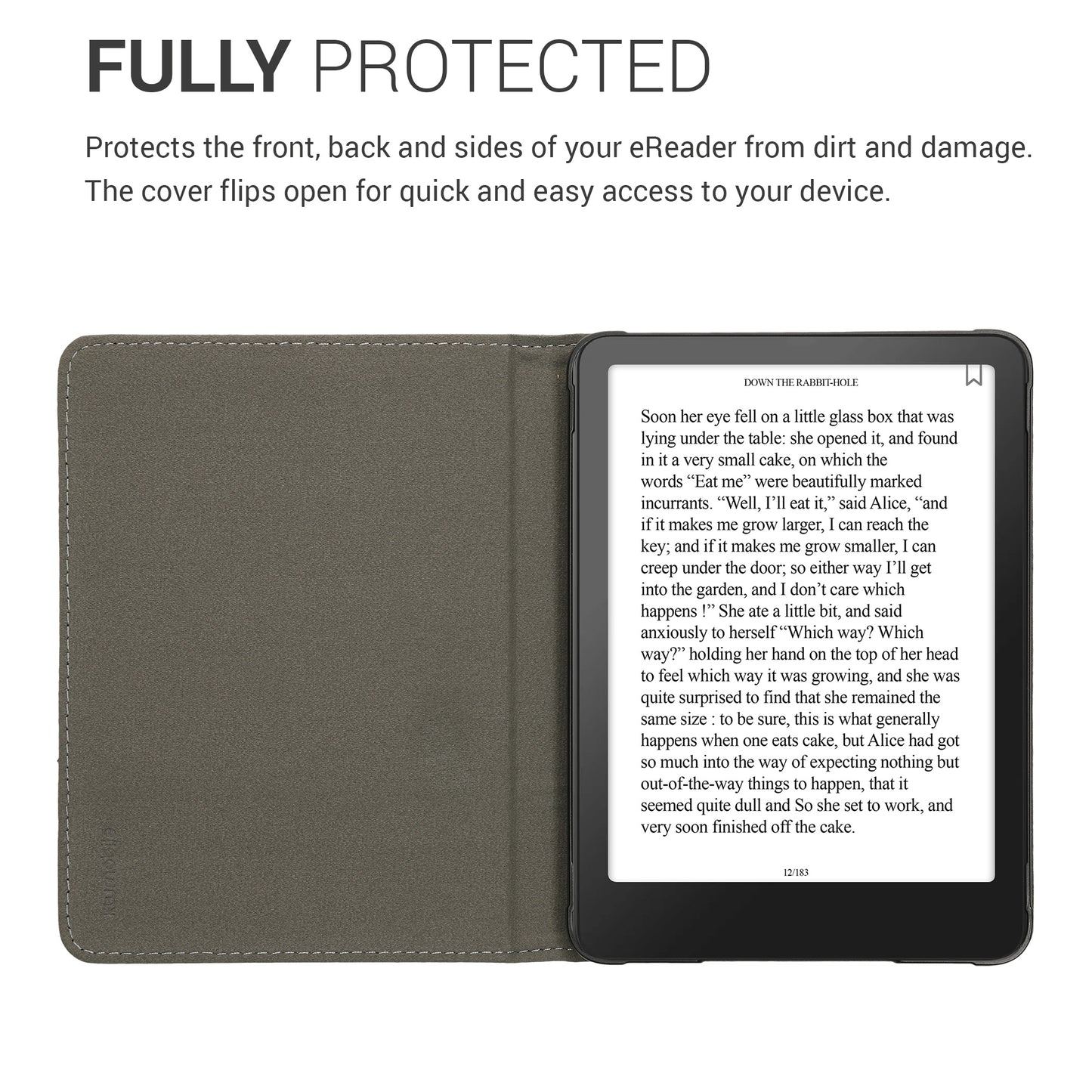 kwmobile Hülle kompatibel mit Amazon Kindle Paperwhite (2024) eReader Schutzhülle Cover Case