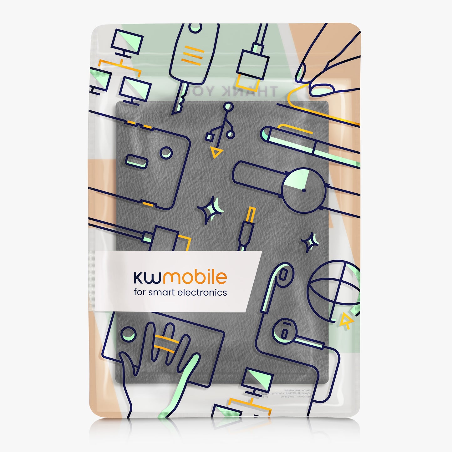 kwmobile Schutzhülle kompatibel mit Remarkable Paper Pro Hülle Case für Tablet mit Standfunktion Tablet Cover mit Stylushalter