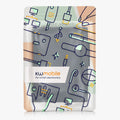 kwmobile Hülle kompatibel mit Remarkable Paper Pro Case - Magnetischer Verschluss - Cover mit integriertem Stifthalter - Tasche