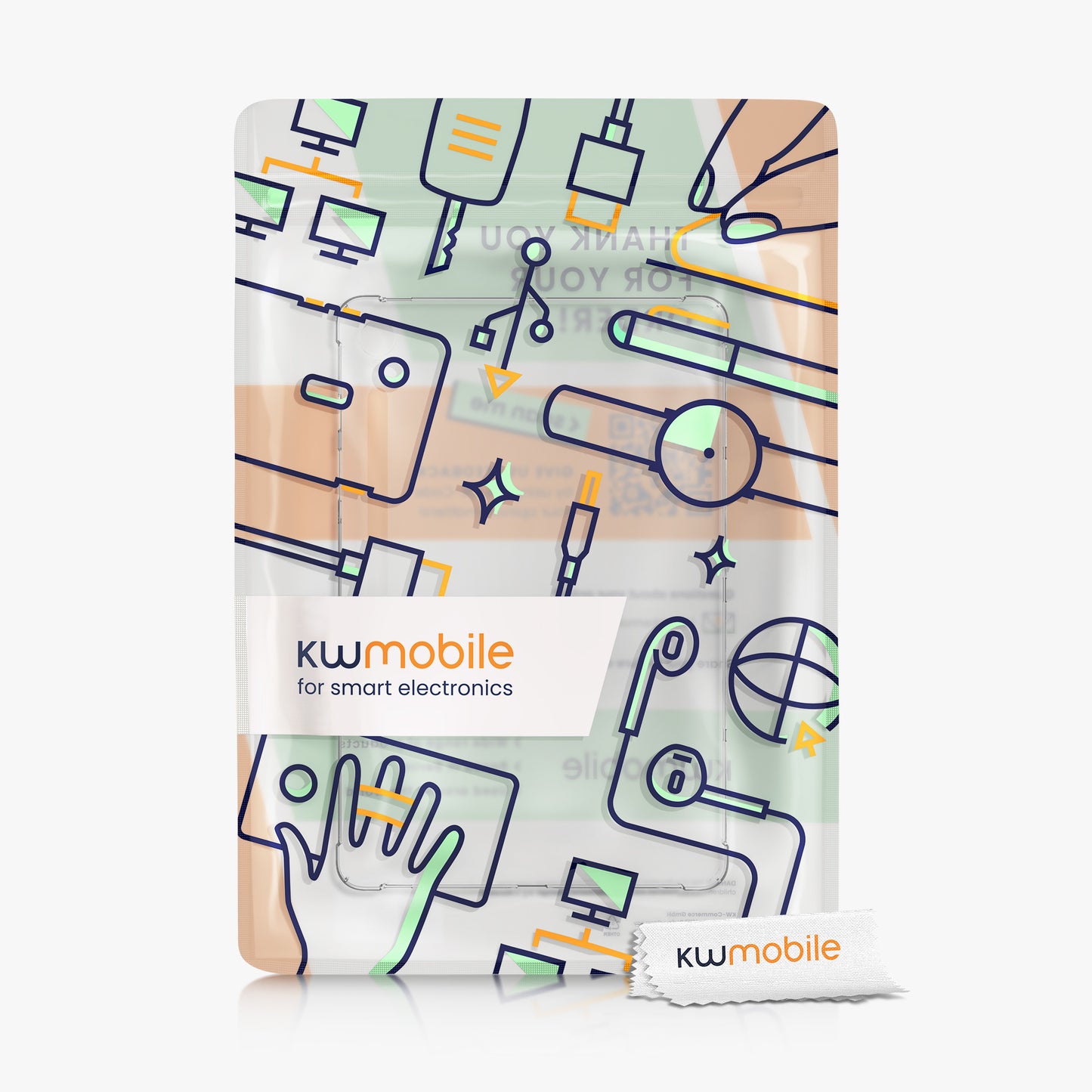 kwmobile Hülle kompatibel mit Samsung Galaxy Tab S9 FE Tablet Cover