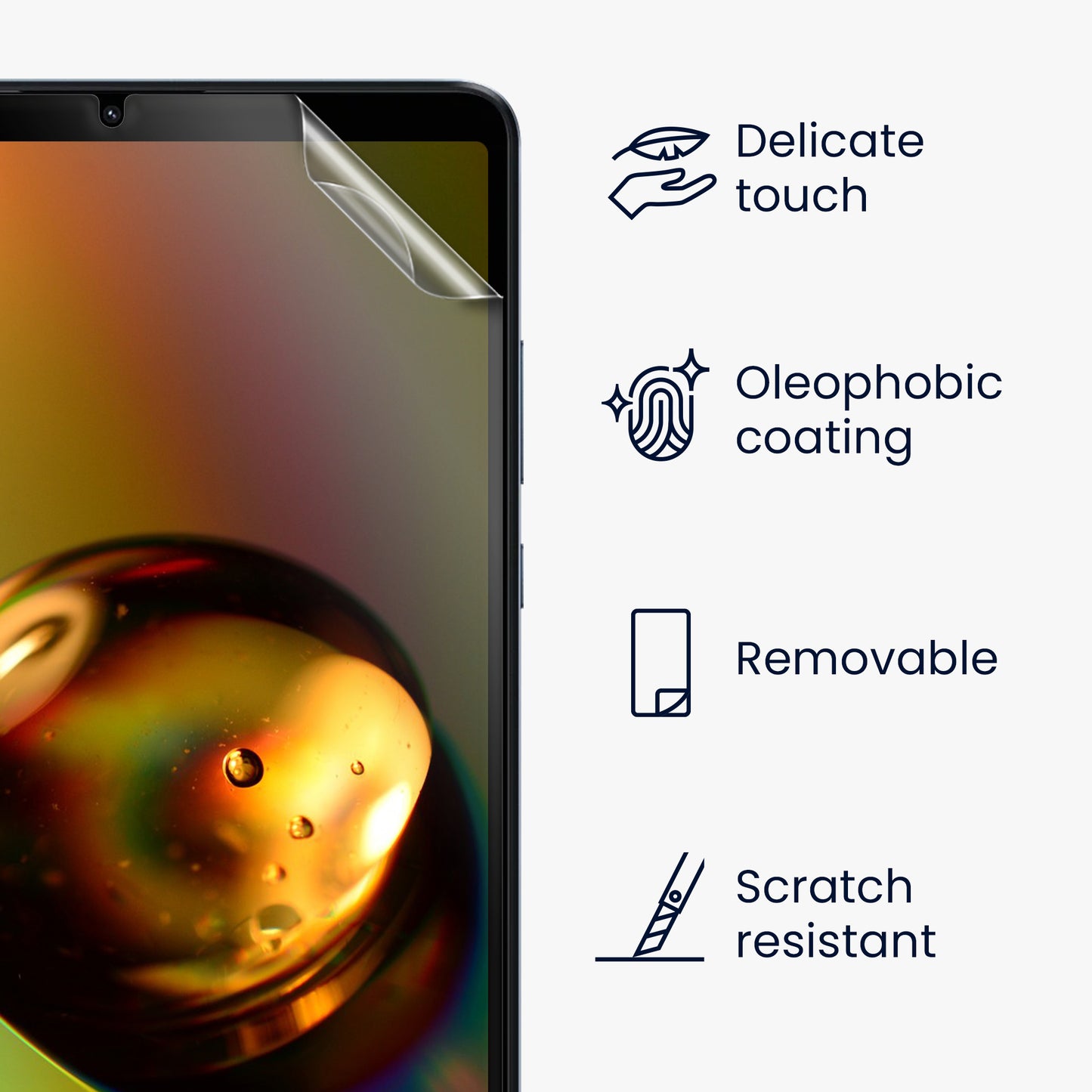 2x Folie kompatibel mit Xiaomi Redmi Pad SE 8.7"