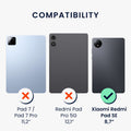 2x Folie kompatibel mit Xiaomi Redmi Pad SE 8.7"