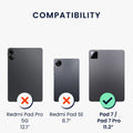 kwmobile Schutzhülle kompatibel mit Xiaomi Pad 7 / Pad 7 Pro - Tablet Cover Case