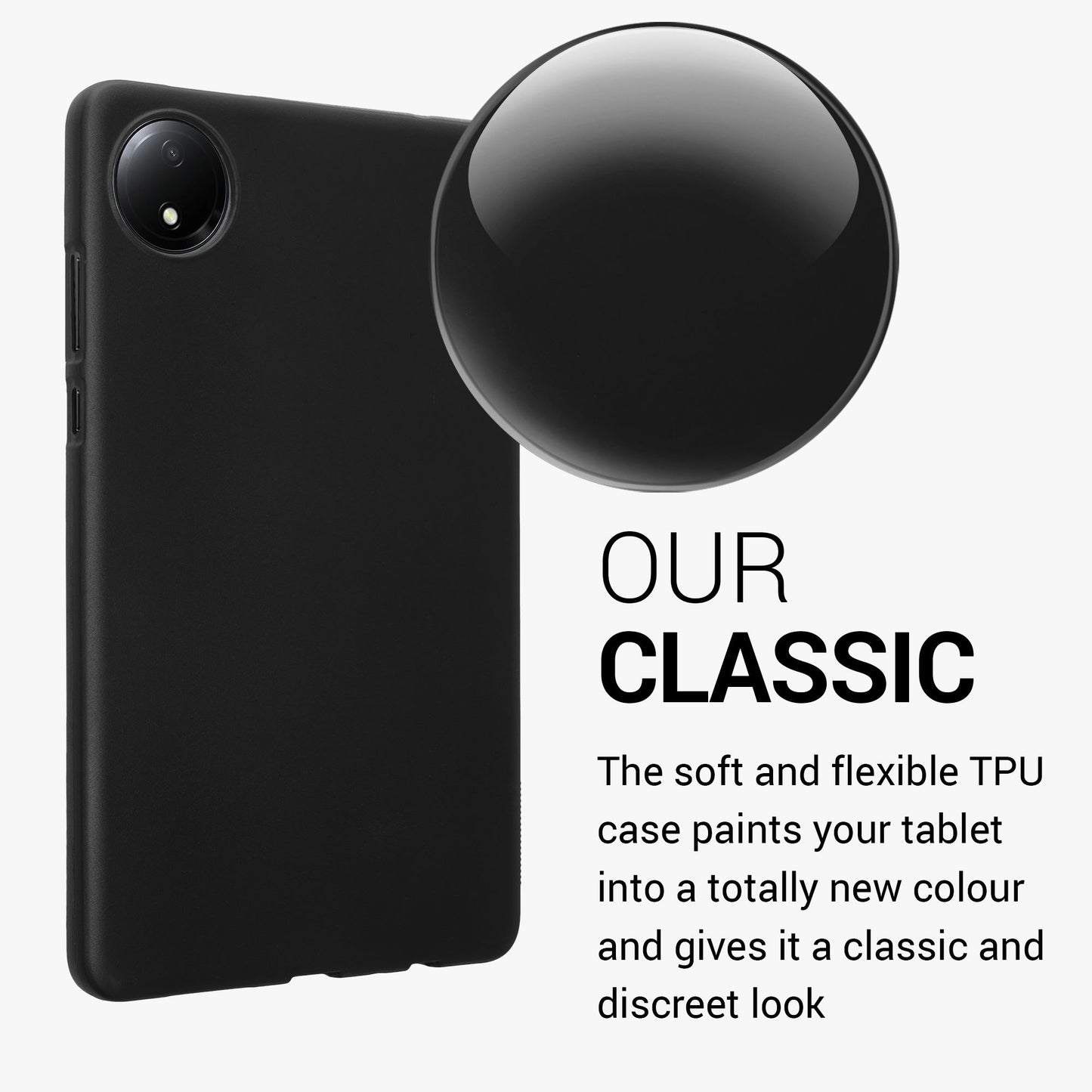kwmobile Schutzhülle kompatibel mit Xiaomi Redmi Pad SE 8.7" - Tablet Cover Case
