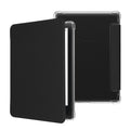 kwmobile E-Reader Schutzhülle kompatibel mit Amazon Kindle Paperwhite (2024)/Colorsoft Hülle - Kunstleder Case mit Auto Sleep/Wake Funktion für e-Reader - Schwarz Schwarz  