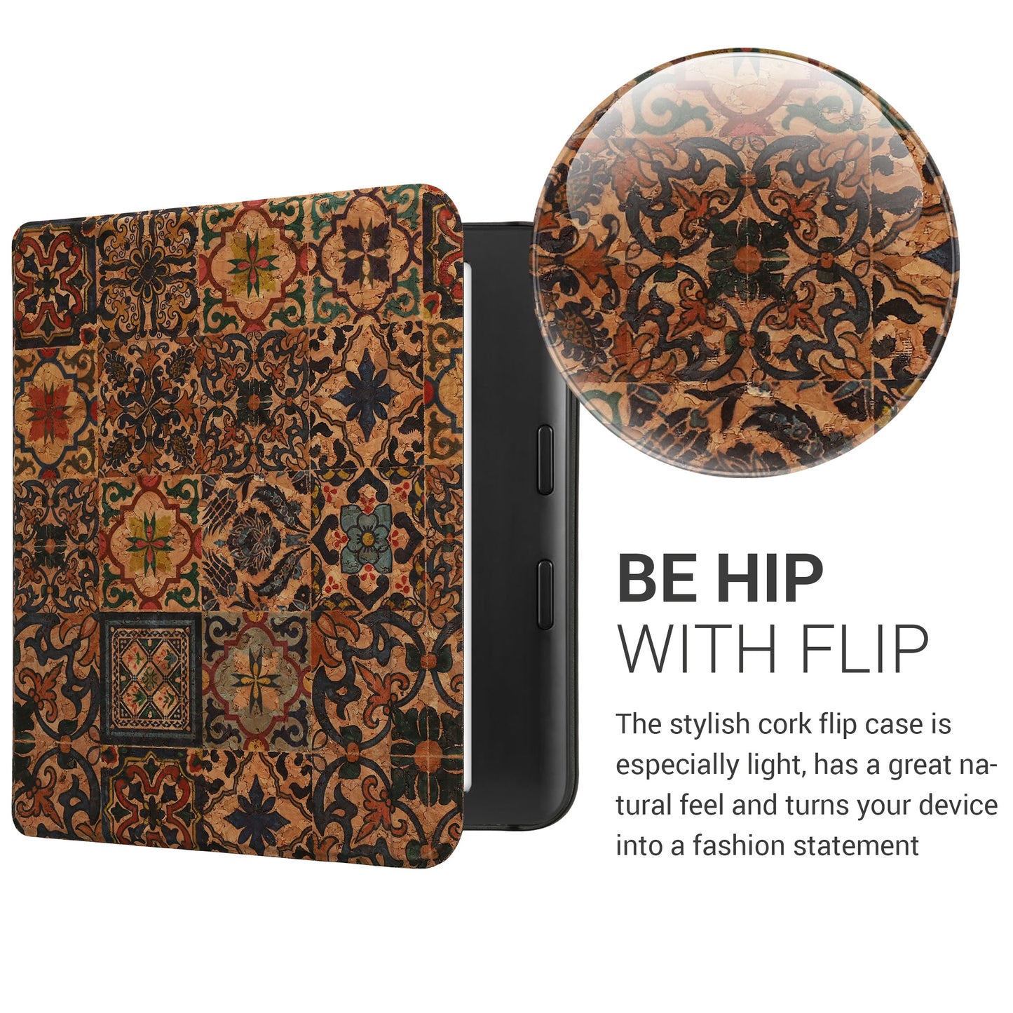 kwmobile Hülle kompatibel mit Kobo Kobo Libra Colour / Tolino Vision Color eReader Schutzhülle Cover Case