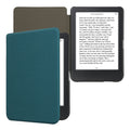 kwmobile Hülle kompatibel mit Kobo Clara BW / Clara Colour / Tolino Shine (5) / Shine Color - Nylon eReader Schutzhülle Cover Case - Petrol Petrol  