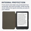 kwmobile Hülle kompatibel mit Kobo Clara BW / Clara Colour / Tolino Shine (5) / Shine Color Schutzhülle Cover Case