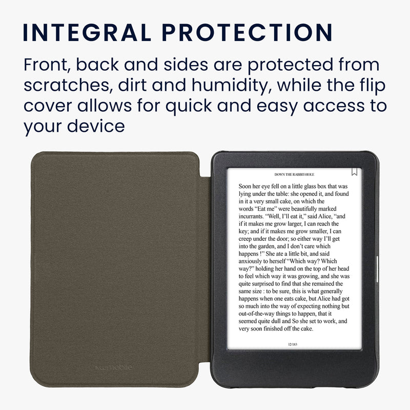 kwmobile Hülle kompatibel mit Kobo Clara BW / Clara Colour / Tolino Shine (5) / Shine Color Schutzhülle Cover Case