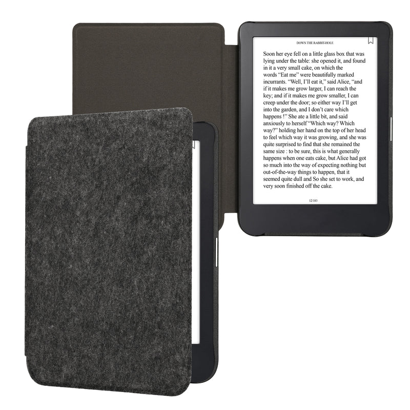 kwmobile Hülle kompatibel mit Kobo Clara 2E / Tolino Shine 4 eReader Schutzhülle Cover Case