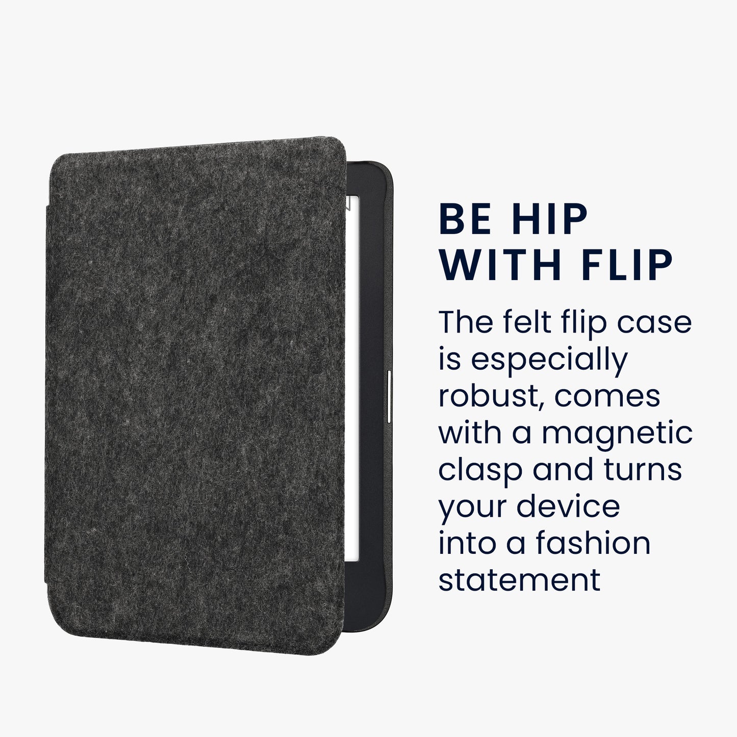 kwmobile Hülle kompatibel mit Kobo Clara 2E / Tolino Shine 4 eReader Schutzhülle Cover Case