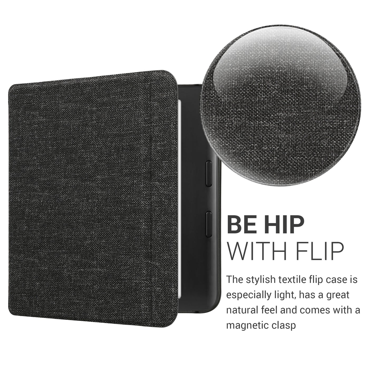 kwmobile Hülle kompatibel mit Kobo Kobo Libra Colour / Tolino Vision Color eReader Schutzhülle Cover Case