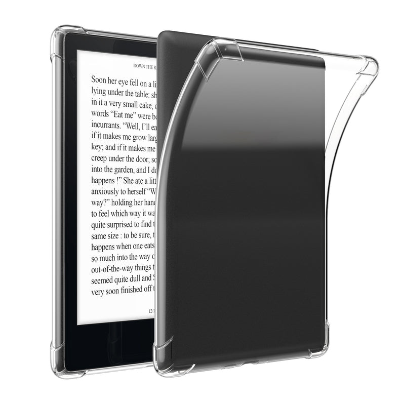 kwmobile Hülle kompatibel mit Amazon Kindle Paperwhite (2024)/Colorsoft Case - eReader Cover - TPU Case Schutzhülle - flexibel und leicht - Transparent Transparent  
