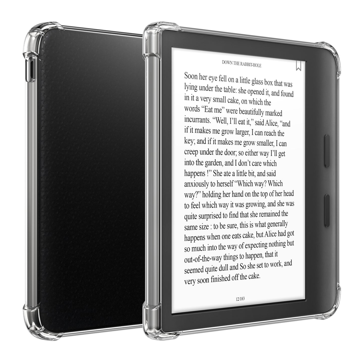 kwmobile Hülle kompatibel mit Kobo Kobo Libra Colour / Tolino Vision Color Case eReader Cover Schutzhülle flexibel und leicht