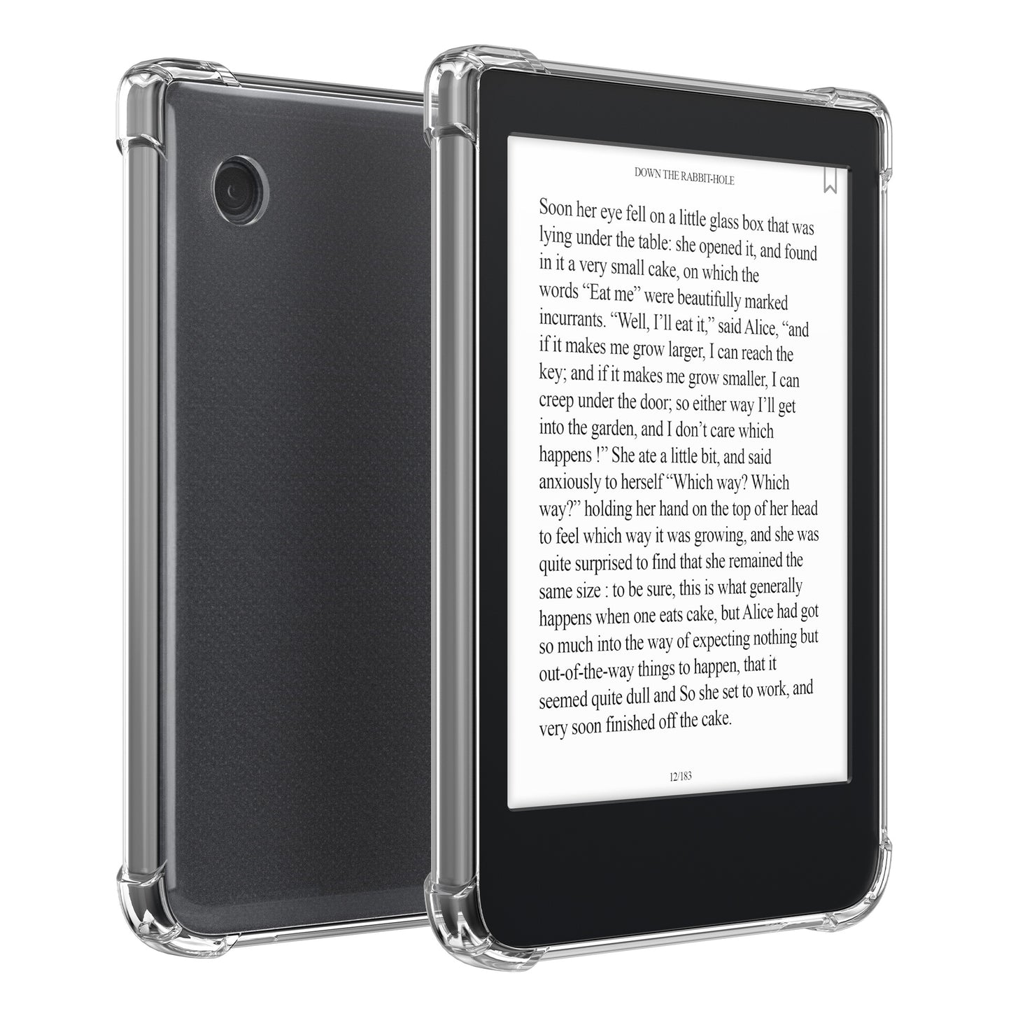 kwmobile Hülle kompatibel mit Kobo Clara BW / Clara Colour / Tolino Shine (5) / Shine Color Case eReader Cover Schutzhülle flexibel und leicht