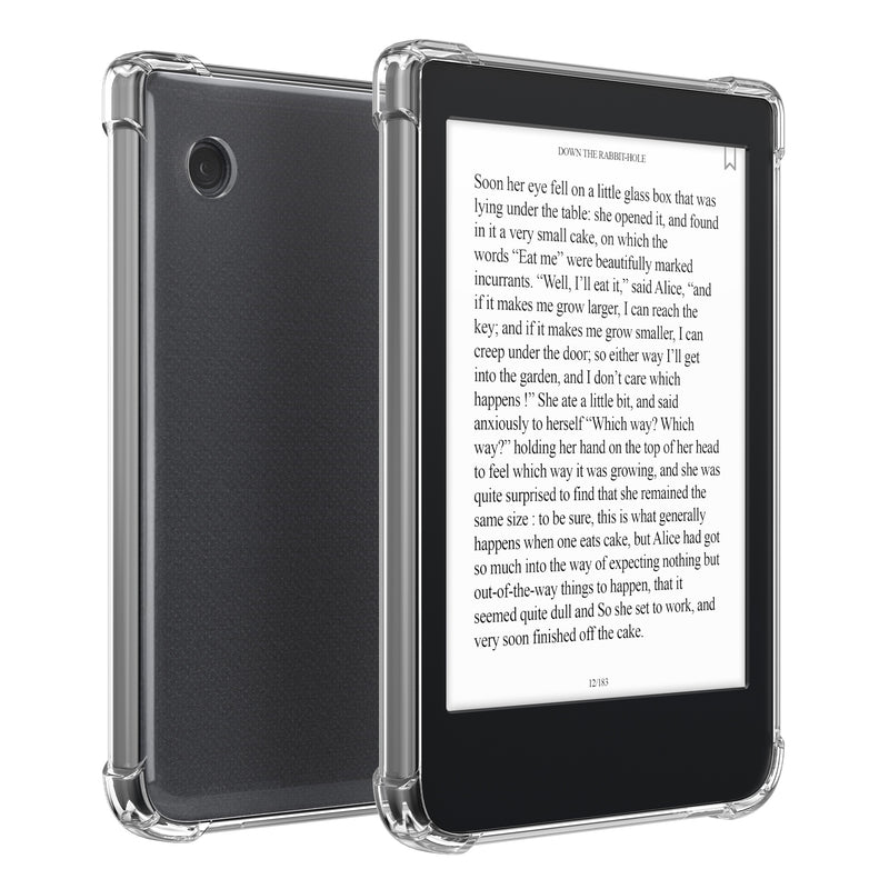 kwmobile Hülle kompatibel mit Kobo Clara BW / Clara Colour / Tolino Shine (5) / Shine Color Case eReader Cover Schutzhülle flexibel und leicht