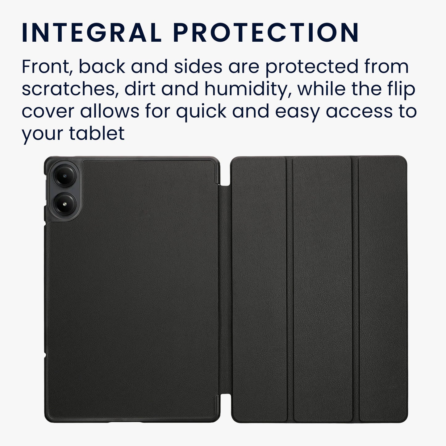 kwmobile Hülle kompatibel mit Xiaomi Redmi Pad Pro Smart Cover Tablet Case Schutzhülle Stand