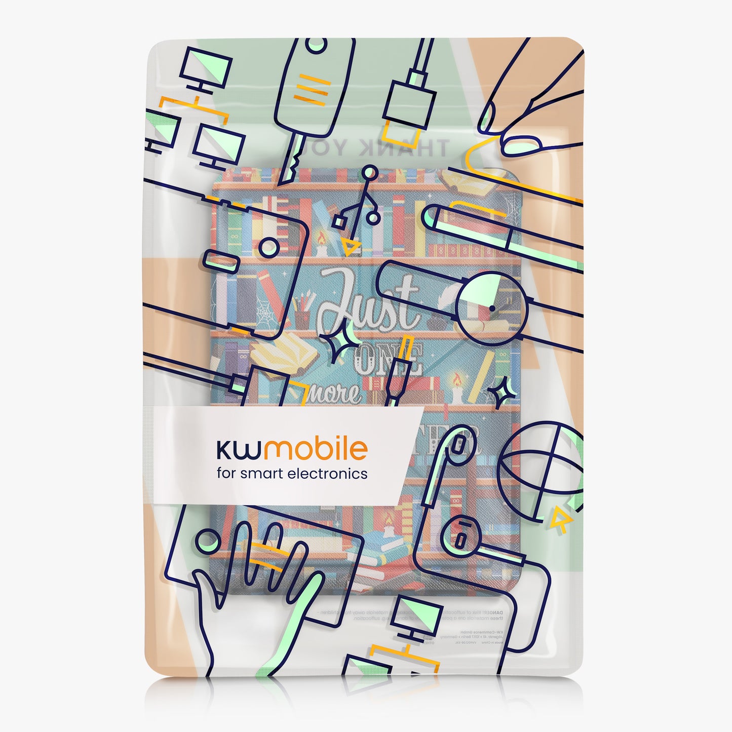 kwmobile Schutzhülle kompatibel mit Amazon Kindle Paperwhite (2024)/Colorsoft - Hülle Kunstleder - eReader Cover Case