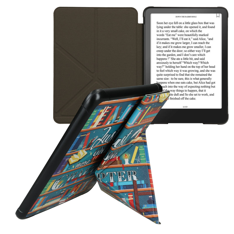 kwmobile Schutzhülle kompatibel mit Amazon Kindle Paperwhite (2024)/Colorsoft - Hülle Kunstleder - eReader Cover Case