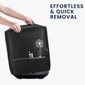 kwmobile Hülle kompatibel mit Ninja Air Fryer MAX (5,2L) Schutzhülle - Heißluft Fritteuse Abdeckhaube Case