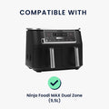kwmobile Hülle kompatibel mit Ninja Foodi MAX Dual Zone (9,5L) Schutzhülle Heißluft Fritteuse Abdeckhaube