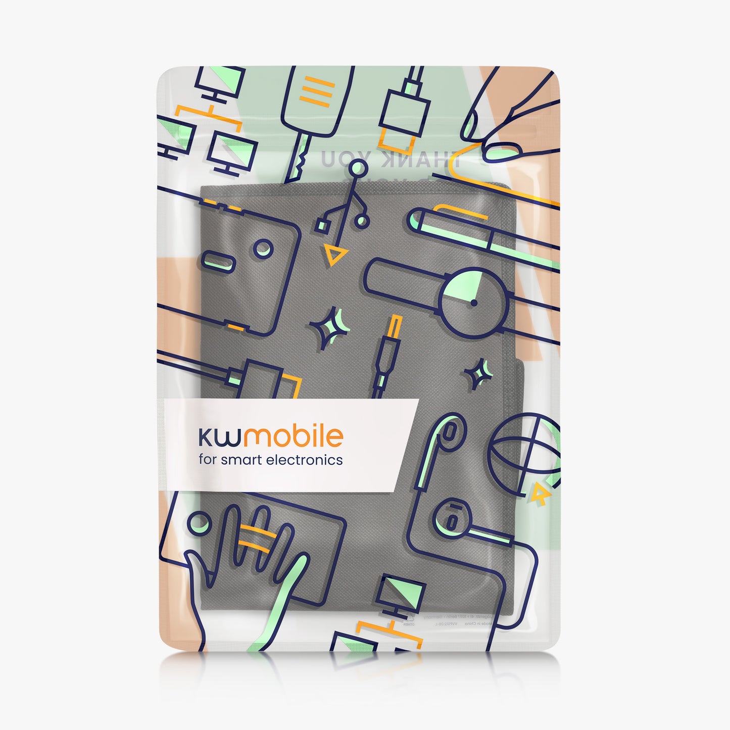 kwmobile Hülle kompatibel mit Ninja Foodi MAX Dual Zone (9,5L) Schutzhülle - Heißluft Fritteuse Abdeckhaube Case