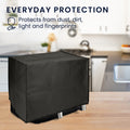 kwmobile Hülle kompatibel mit Ninja Foodi MAX Dual Zone (9,5L) Schutzhülle - Heißluft Fritteuse Abdeckhaube Case