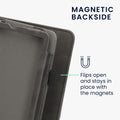 kwmobile Flip Hülle kompatibel mit Amazon Kindle Paperwhite (2024)/Colorsoft - Handschlaufe - Cover