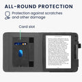 kwmobile Flip Hülle kompatibel mit Kobo Kobo Libra Colour / Tolino Vision Color - Handschlaufe - Cover