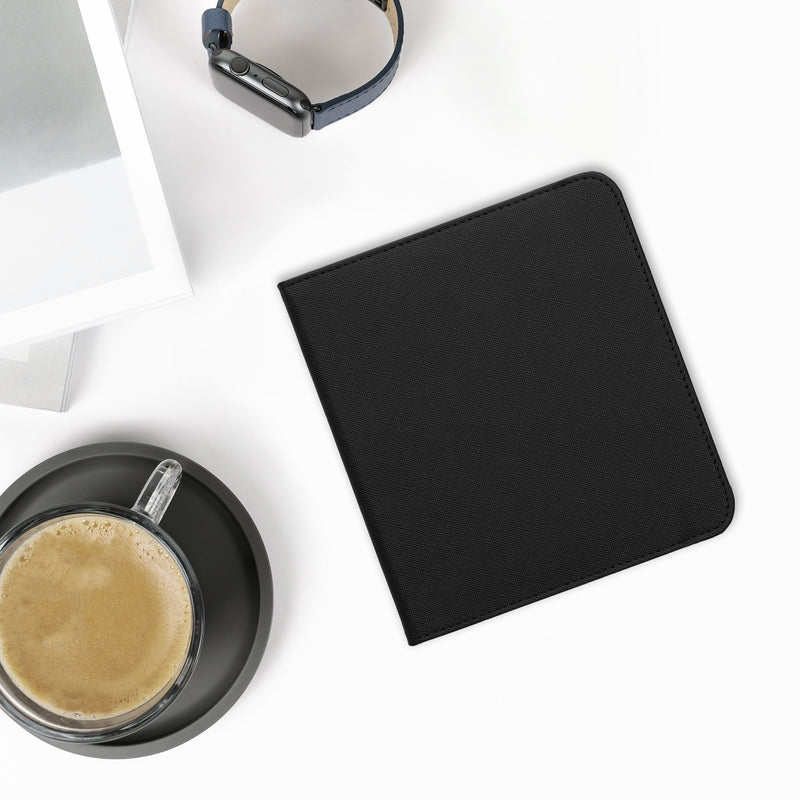 kwmobile Klapphülle kompatibel mit Kobo Kobo Libra Colour / Tolino Vision Color Hülle - Schutzhülle für den eReader mit Handschlaufe
