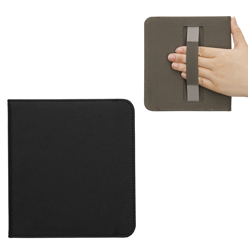 kwmobile Klapphülle kompatibel mit Kobo Kobo Libra Colour / Tolino Vision Color Hülle - Schutzhülle für den eReader mit Handschlaufe
