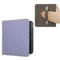 kwmobile Klapphülle kompatibel mit Kobo Kobo Libra Colour / Tolino Vision Color Hülle - Schutzhülle für den eReader aus Kunstleder mit Handschlaufe in Lavendel Lavendel  