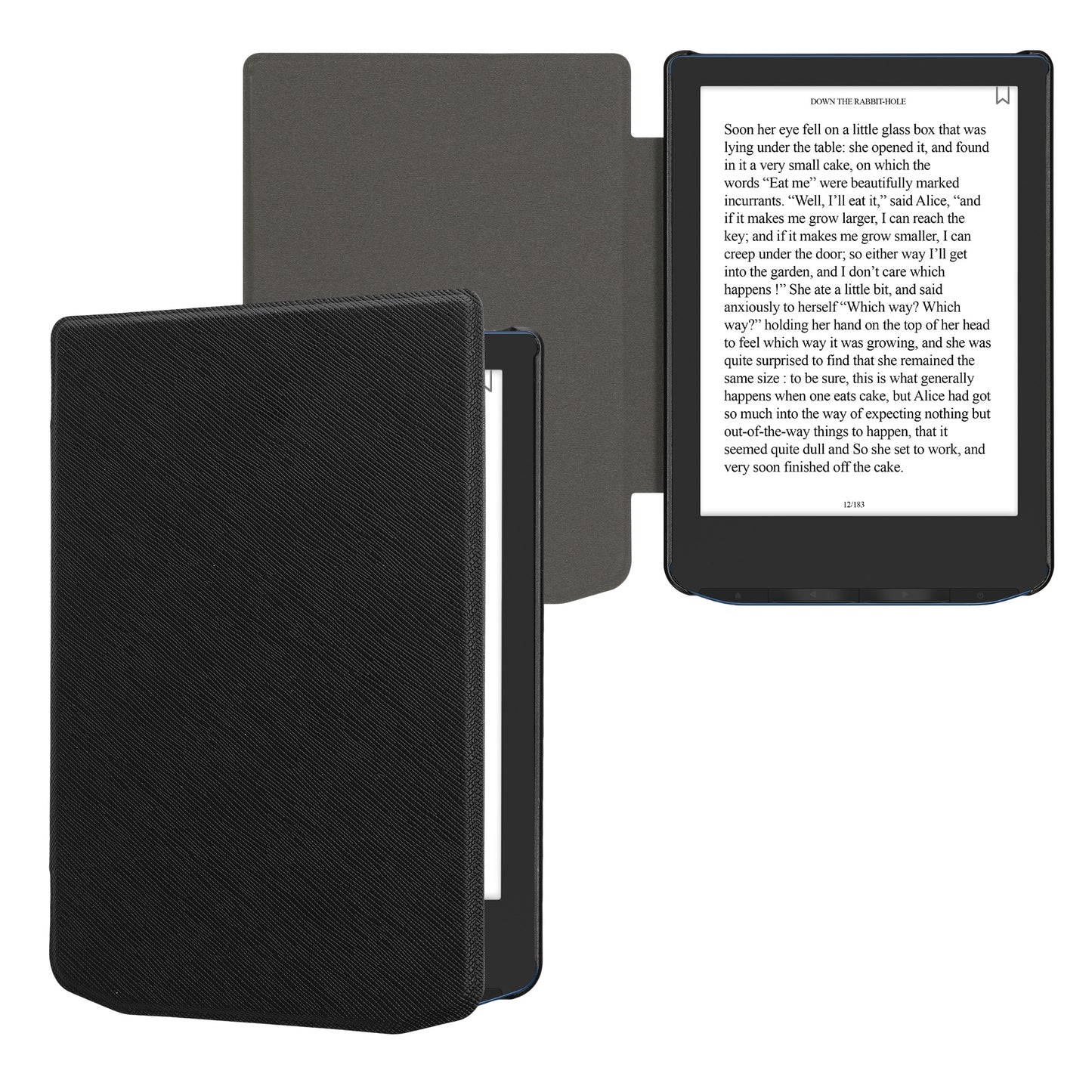 Kunstleder Hülle kompatibel mit Pocketbook Verse / Verse Lite / Verse Pro / Color / Vivlio Light/Light HD
