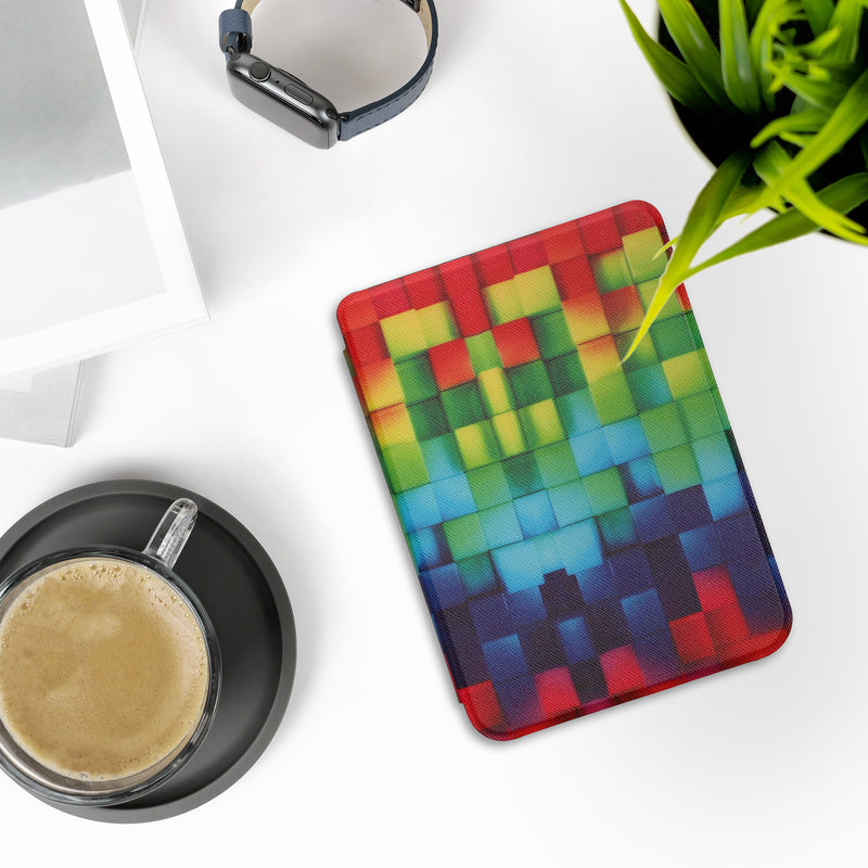 kwmobile Schutzhülle für Kobo Clara BW / Clara Colour / Tolino Shine (5) / Shine Color Hülle - eReader Flip Case mit Auto Sleep Funktion