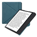 kwmobile Hülle kompatibel mit Kobo Forma Hülle - Kunstleder Case - eReader Schutzhülle - Cover Petrol Petrol  