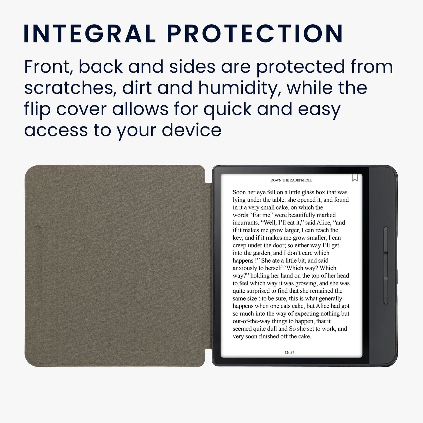 kwmobile Schutzhülle für Kobo Forma Hülle - eReader Case mit Auto Sleep Funktion