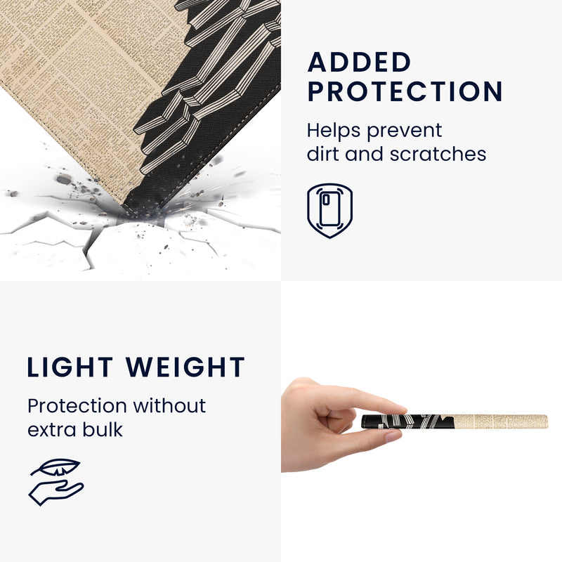 kwmobile Schutzhülle für Kobo Forma Hülle - eReader Flip Case mit Handschlaufe und Auto Sleep Funktion