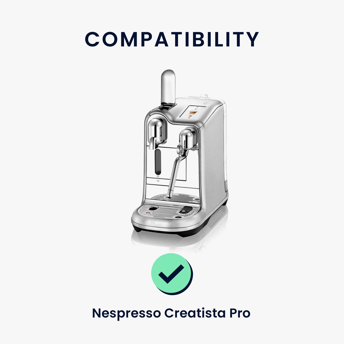 kwmobile Hülle kompatibel mit Nespresso Creatista Pro - Abdeckung Kaffeemaschine Staubschutz