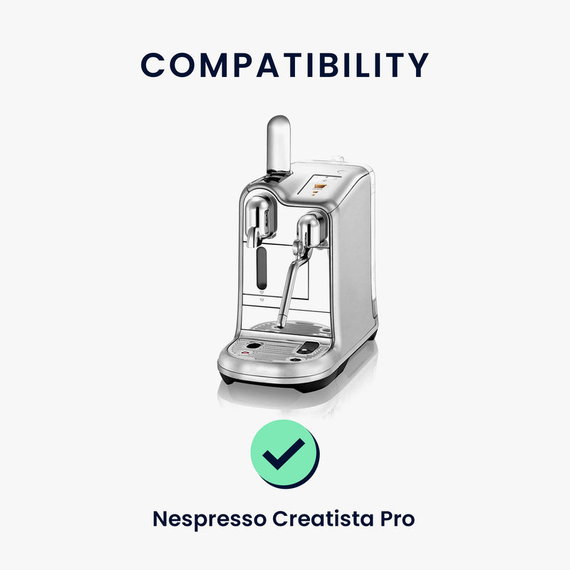 kwmobile Hülle kompatibel mit Nespresso Creatista Pro - Abdeckung Kaffeemaschine Staubschutz