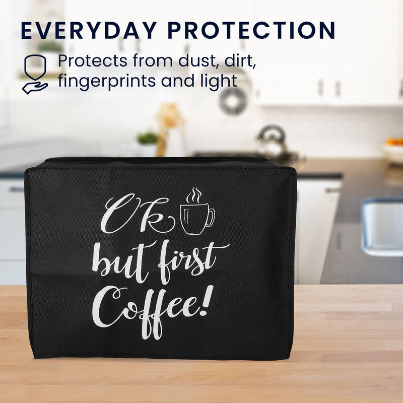 kwmobile Hülle kompatibel mit Nespresso Creatista Pro - Abdeckung Kaffeemaschine Staubschutz