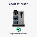 kwmobile Hülle kompatibel mit Nespresso Lattissima Pro - Abdeckung Kaffeemaschine Staubschutz