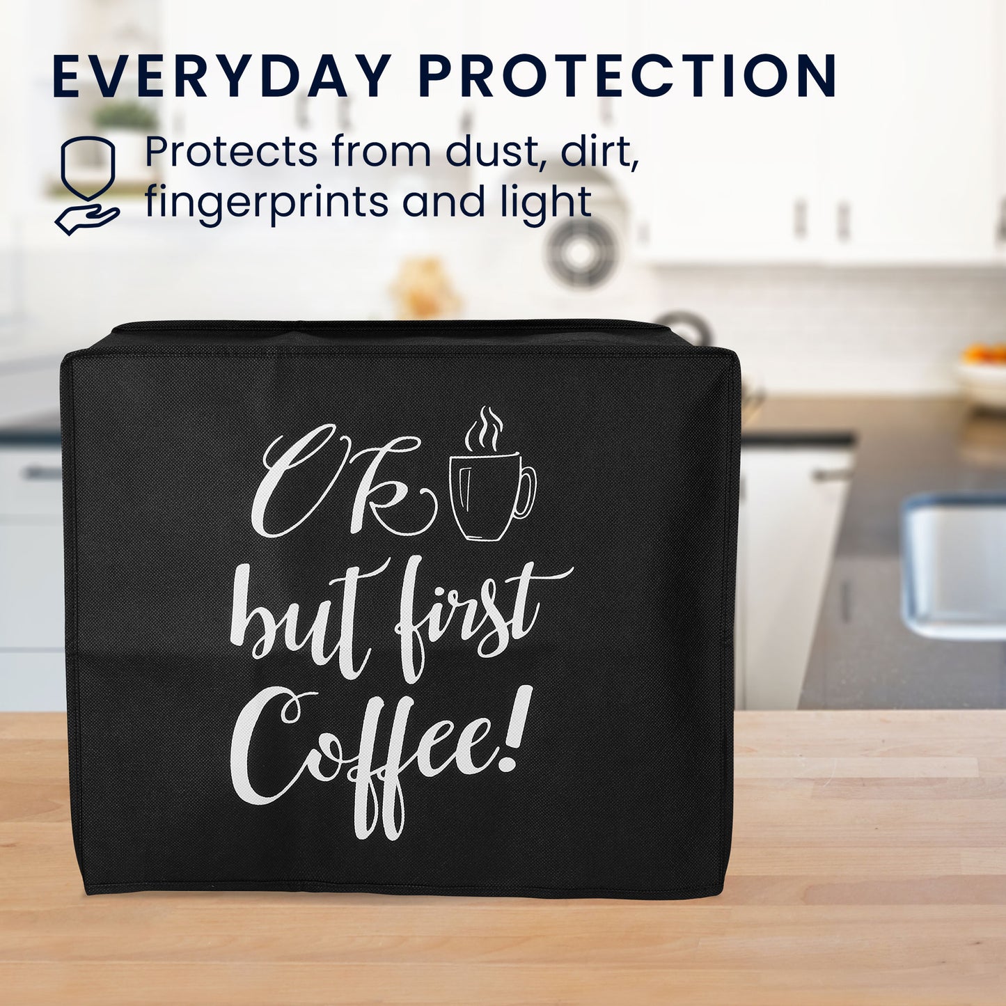 kwmobile Hülle kompatibel mit Nespresso Lattissima Pro - Abdeckung Kaffeemaschine Staubschutz