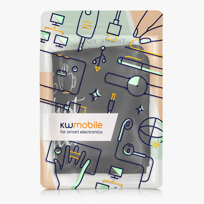kwmobile Hülle kompatibel mit Nespresso Essenza Mini - Abdeckung Kaffeemaschine Staubschutz