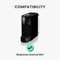 kwmobile Hülle kompatibel mit Nespresso Essenza Mini - Abdeckung Kaffeemaschine Staubschutz