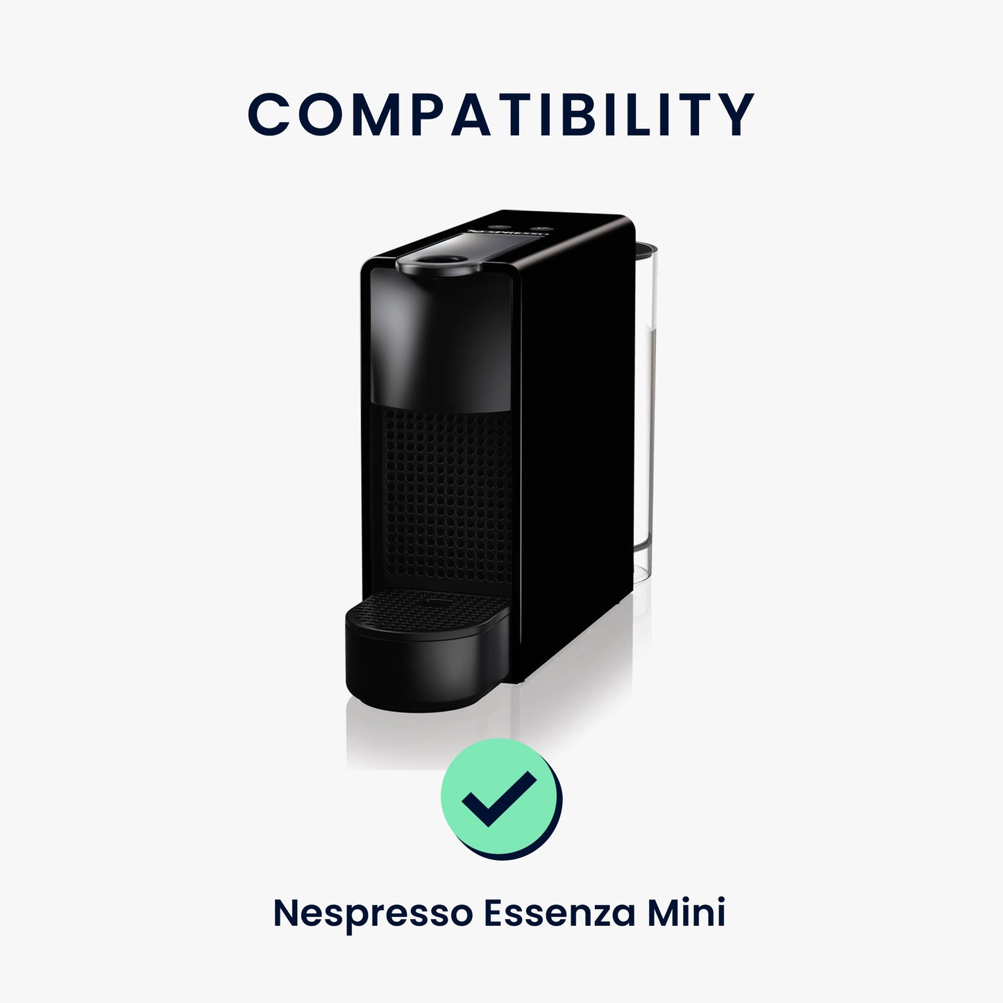 kwmobile Hülle kompatibel mit Nespresso Essenza Mini - Abdeckung Kaffeemaschine Staubschutz