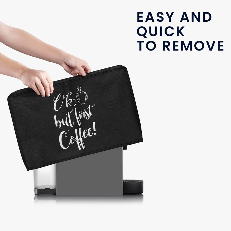 kwmobile Hülle kompatibel mit Nespresso Essenza Mini - Abdeckung Kaffeemaschine Staubschutz