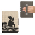 kwmobile Schutzhülle für Kobo Aura H2O Edition 2 Hülle - eReader Flip Case mit Handschlaufe und Auto Sleep Funktion